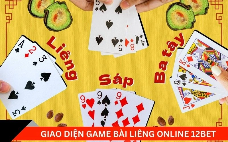 Giao diện game bài liêng online 12bet